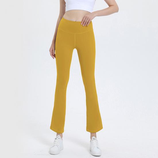 Plus Size High Rise Flared Pants